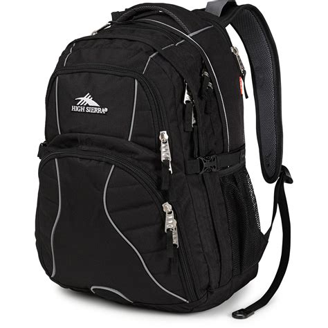 high sierra swerve backpack black   bh photo video