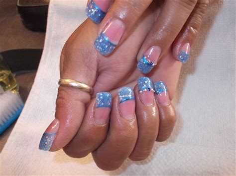 nails  sky blue nail art gallery