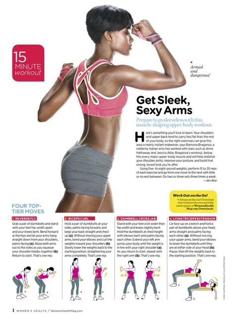 17 best images about fitness upper body arms chest upper back and shoulders on pinterest