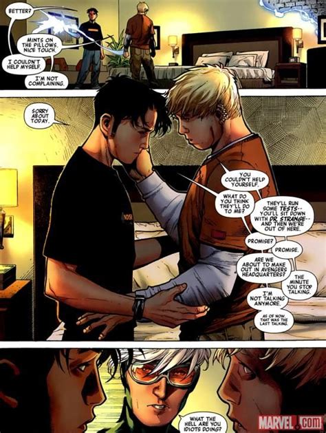 billy kaplan aka wiccan and teddy altman aka hulkling of