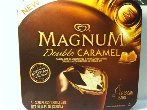 crazy food dude review magnum double caramel ice cream bar