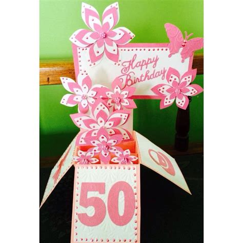 12 Best 50th Birthday Cards Images On Pinterest 50th