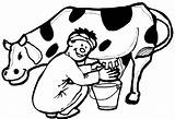 Cow Coloring Pages Outline Color Milk Drawing Printable Kids Dairy Cows Calf Print Cartoon Getdrawings Animal Clipartmag Search Easy Getcolorings sketch template