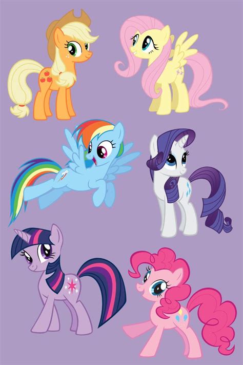 pony characters ideas  pinterest