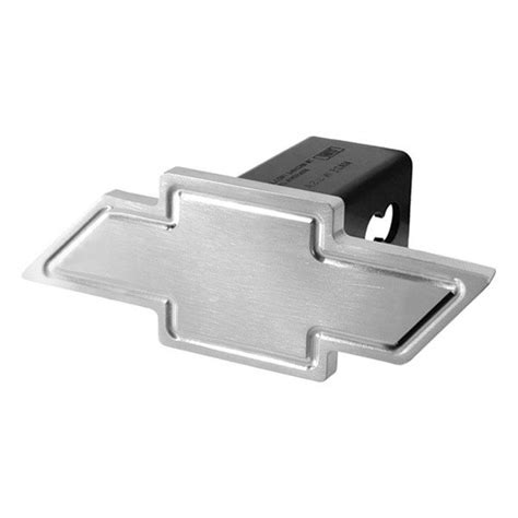 Defenderworx® 30015 Heavyweight Chevy Bowtie Brushed Hitch Cover For