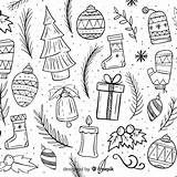 Doodle Doodles Elementi Sfondo Psd Achtergrond Elementen Kerstmis Vettori Hintergrund Elemente sketch template