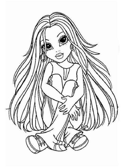 moxie coloring pages
