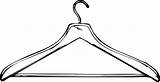 Hanger Clothes Cabide Baju Clker Gantungan Wieszak Baru Meble Ubrania Konsep Populer Clipground sketch template
