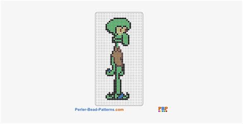 Perler Bead Pattern Squidward Tentacles Minecraft