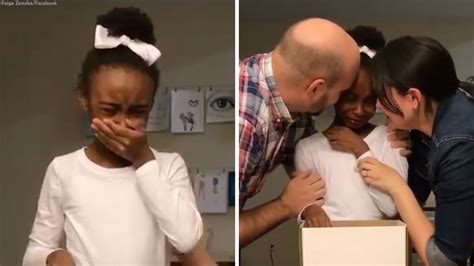 girl learns she s being adopted and her reaction will bring tears to