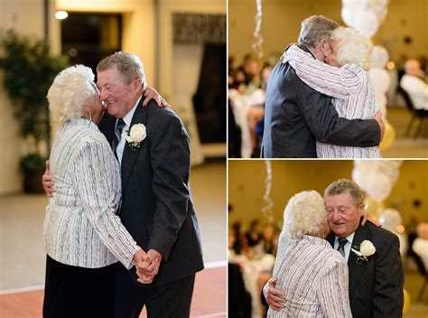 wonderful and fun older couple at their surprise 60th