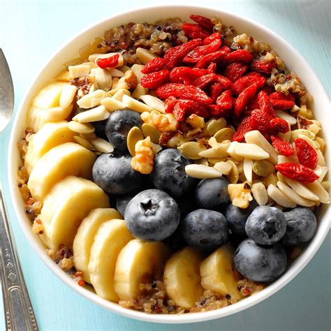 loaded quinoa breakfast bowl recipe