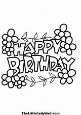Coloring Pages Personalized Birthday Happy Getcolorings Print Printable sketch template