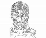 Coloring Cyborg Superman Face Pages Half Drawing Getdrawings Search Privacy Policy Contact sketch template