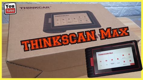 unboxing 5 thinkcar thinkscan max scanner with 28 function reset