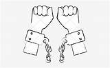 Chains Slavery Pngkey Handcuffs sketch template