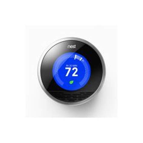 shop nest smart thermostat built  wifi  lowescom