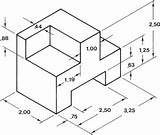 P4 Figure Peachpit Orthographic Views Inches sketch template