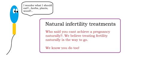 natural fertility treatments male infertility treatments