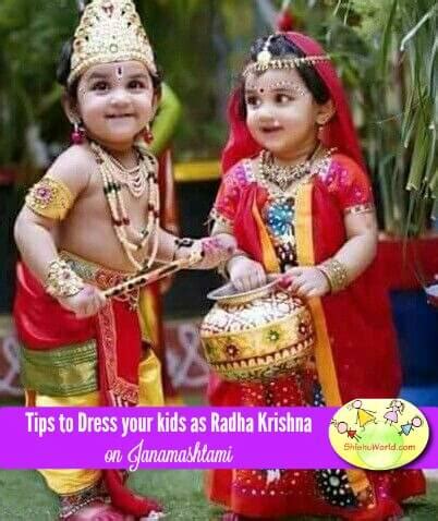 tips  dress  babies kids  krishna dress radha dress