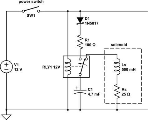 power  circuit    solenoid  heating  solenoid  electrical