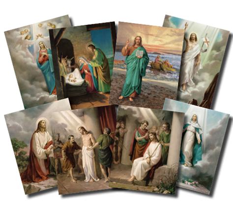 mysteries   rosary teaching card set  sizes  cards
