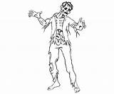 Zombie Coloring Pages Printable Scary Kids Cartoon Dead Walking Zombies Color Colouring Halloween Sheets Print Books Girl Plants Vs Google sketch template