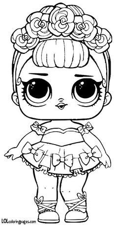 flower child series  lol surprise doll coloring page lol mamma