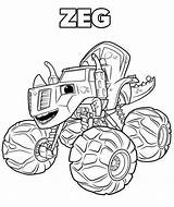 Blaze Coloring Pages Monster Machines Machine Truck Zeg Color Print Printable Getcolorings Sugar Trends Monste Getdrawings Colorings sketch template