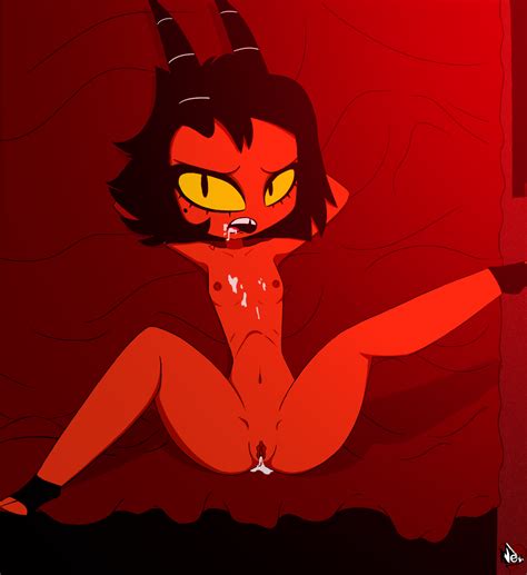 Rule 34 After Sex Black Hair Cum In Pussy Cum On Breasts Demon Girl