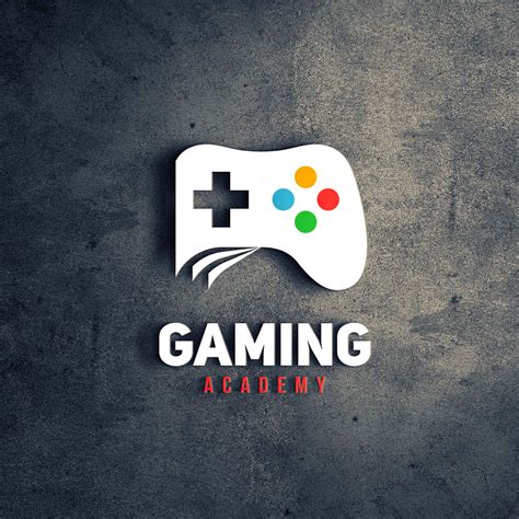 gaming logo mockup  effects