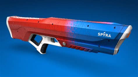 spyra  adult water gun shoots individual bullets  water