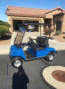classified electric golf cart