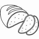 Ausmalen Zum Brot Malvorlage Kategorie Fach Lebensmittel Grundschulmaterial Fisch sketch template