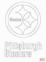 Steelers Coloring Logo Getcolorings Printable Pages sketch template