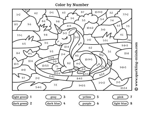 color addition  subtraction worksheets worksheet hero