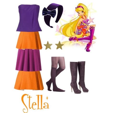 winx club stella season  casual outfit anime inspired outfits  dresses vintage outfits