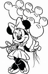 Mickey Coloring Minnie Mouse Pages Birthday Happy Color Friends Baby Printable Getdrawings Getcolorings Colorings sketch template