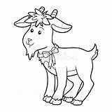 Goat Malbuch Ziege sketch template