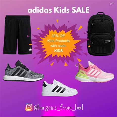 adidas kids sale bargains  bed