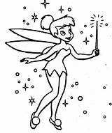 Tinkerbell Coloring Pages Printable Clipart Movie Fairies Color Pixie Hollow Print Library Popular Clip Coloringhome sketch template