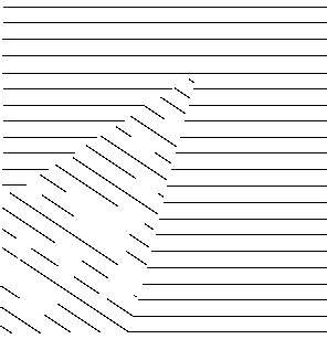 superimposing   straight  systems  lines
