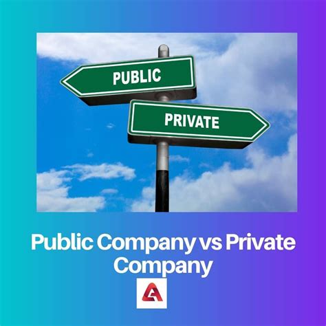 public  private company difference  comparison