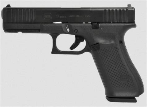 Glock G17 Gen 5 Hga 9mm 4 49 In Bbl Fs Black 3 17rd Mags 5 Lb Trigger