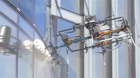 window cleaning drone drone