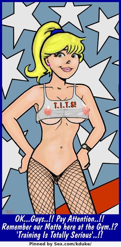 Rule 34 Archie Comics Bc Betty Cooper Blonde Hair Blue
