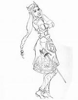 Zelda Coloring Pages Legend Princess Hyrule Warrios sketch template