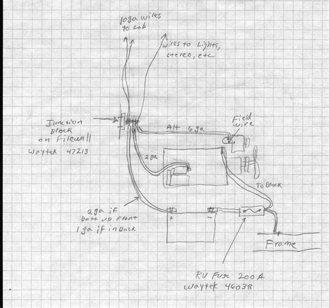 schematic diagram  hp  diagram    wire starter chevy  diagram chevy  sbc