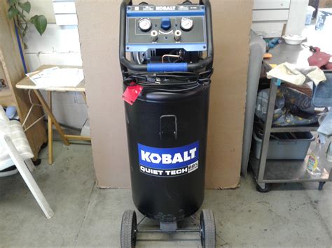 lot detail kobalt air compressor