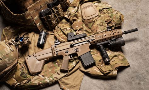 Wallpaper Fn Scar Assault Rifle Modular Rifle Fn